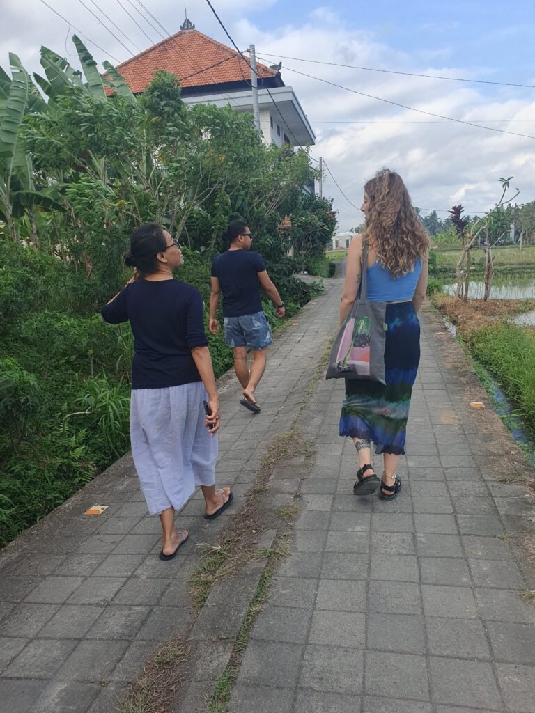 Walking with local