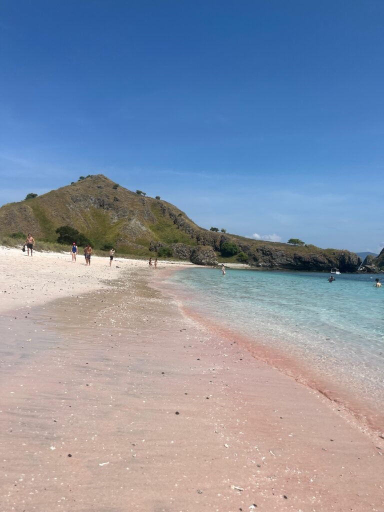 Pink beach